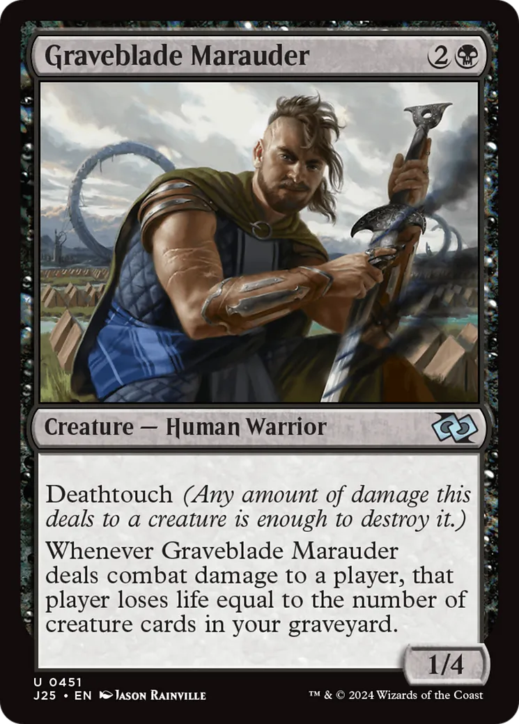 Maraudeur à lame sépulcrale — Foundations Jumpstart — Magic: The Gathering