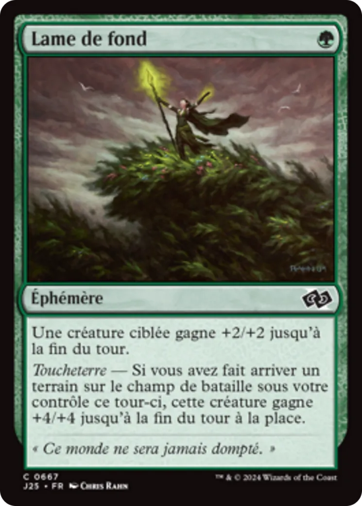 Lame de fond — Foundations Jumpstart — Magic: The Gathering