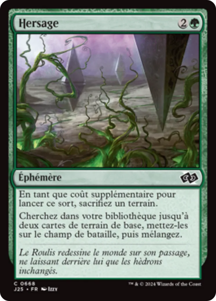 Hersage — Foundations Jumpstart — Magic: The Gathering