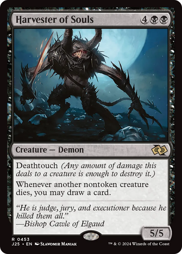 Harvester of Souls — Foundations Jumpstart — Magic: The Gathering