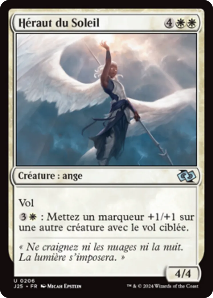 Héraut du Soleil — Foundations Jumpstart — Magic: The Gathering