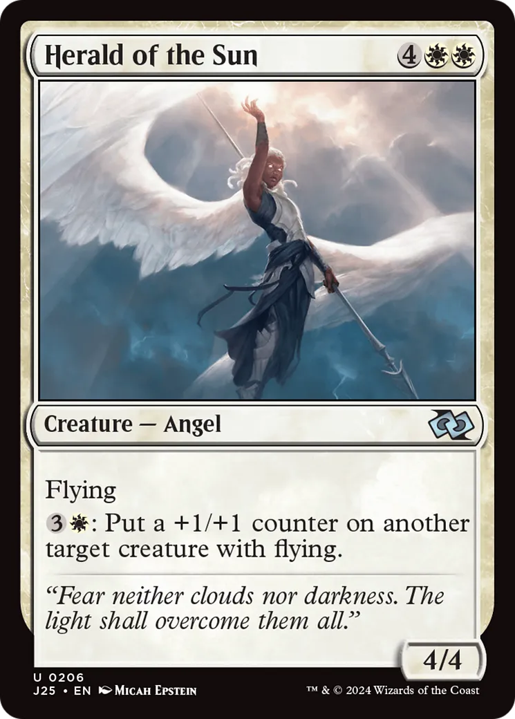 Herald of the Sun — Foundations Jumpstart — Magic: The Gathering