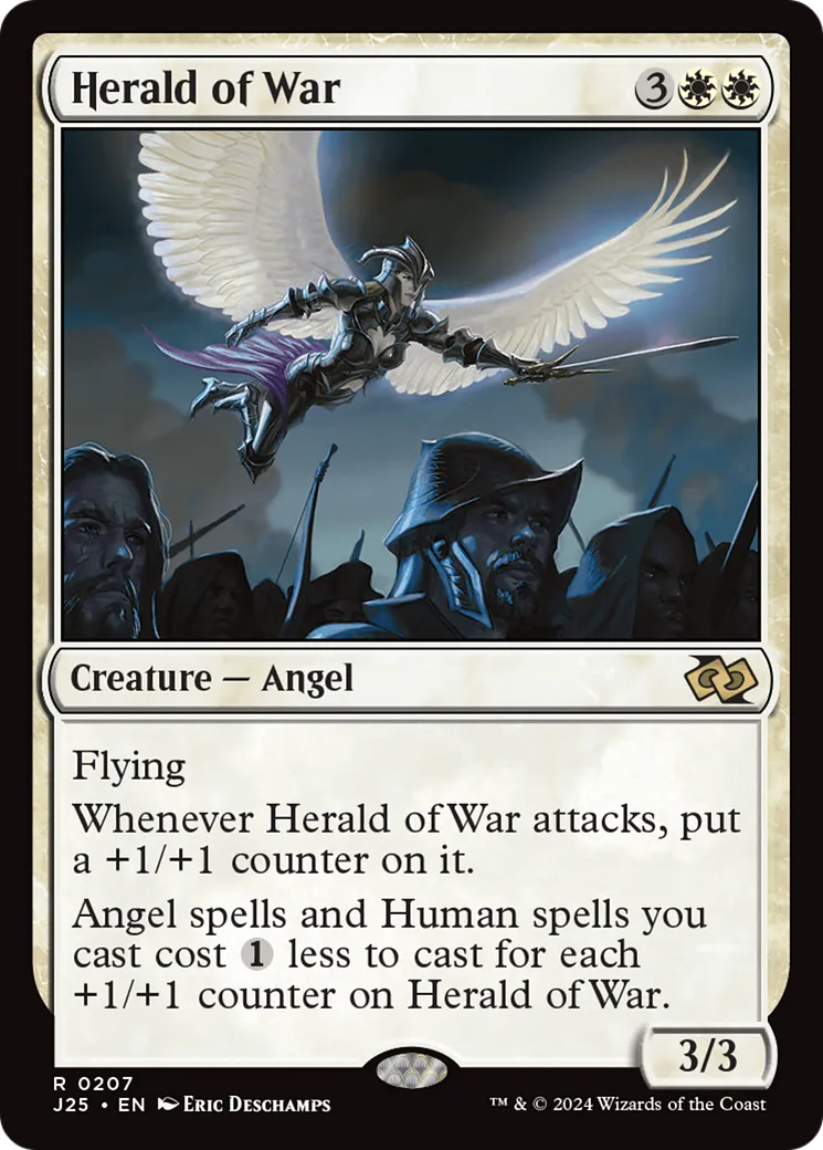 Herald of War — Foundations Jumpstart — Magic: The Gathering