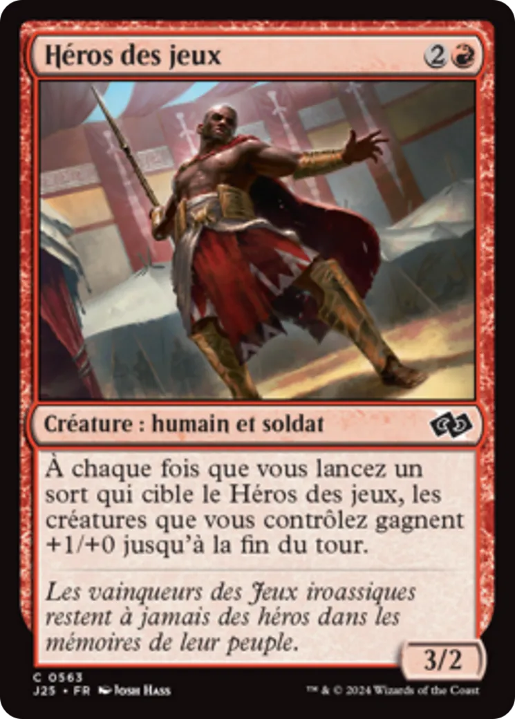 Héros des jeux — Foundations Jumpstart — Magic: The Gathering