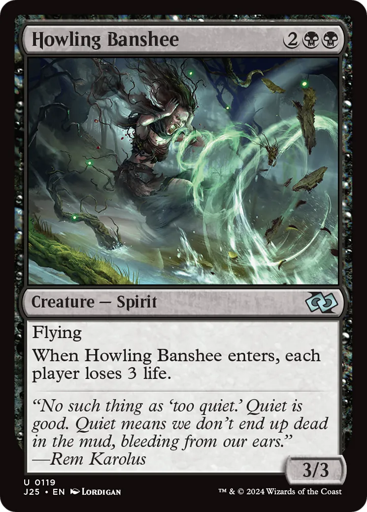 Howling Banshee — Foundations Jumpstart — Magic: The Gathering