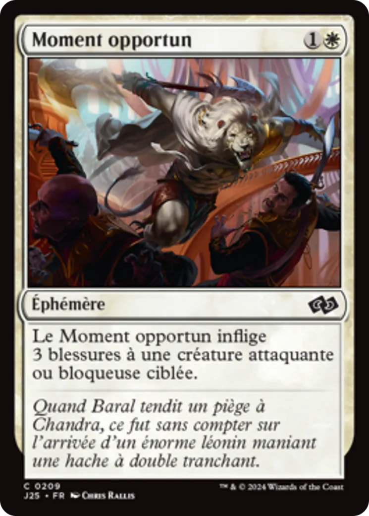 Moment opportun — Foundations Jumpstart — Magic: The Gathering