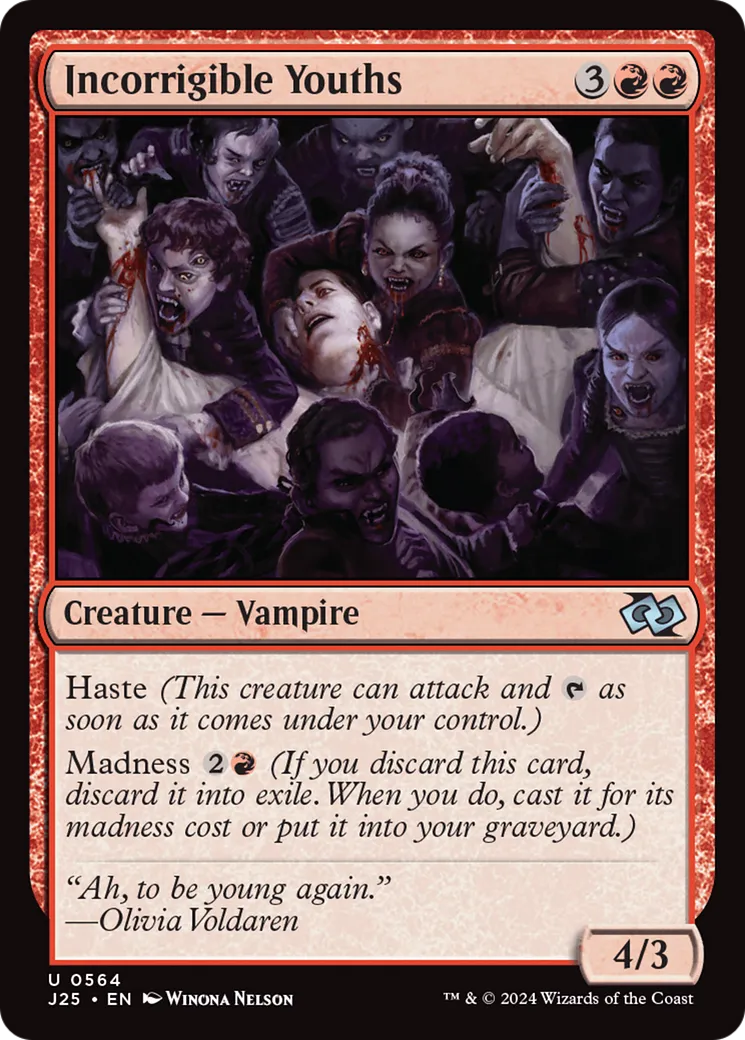 Jeunes incorrigibles — Foundations Jumpstart — Magic: The Gathering