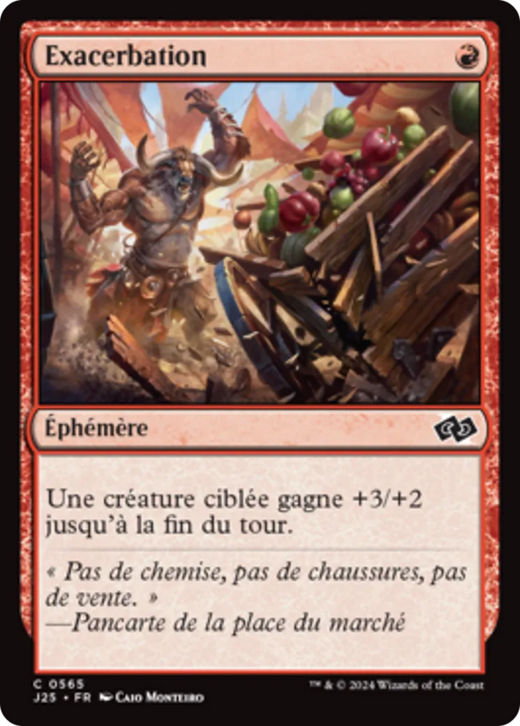 Exacerbation — Foundations Jumpstart — Magic: The Gathering