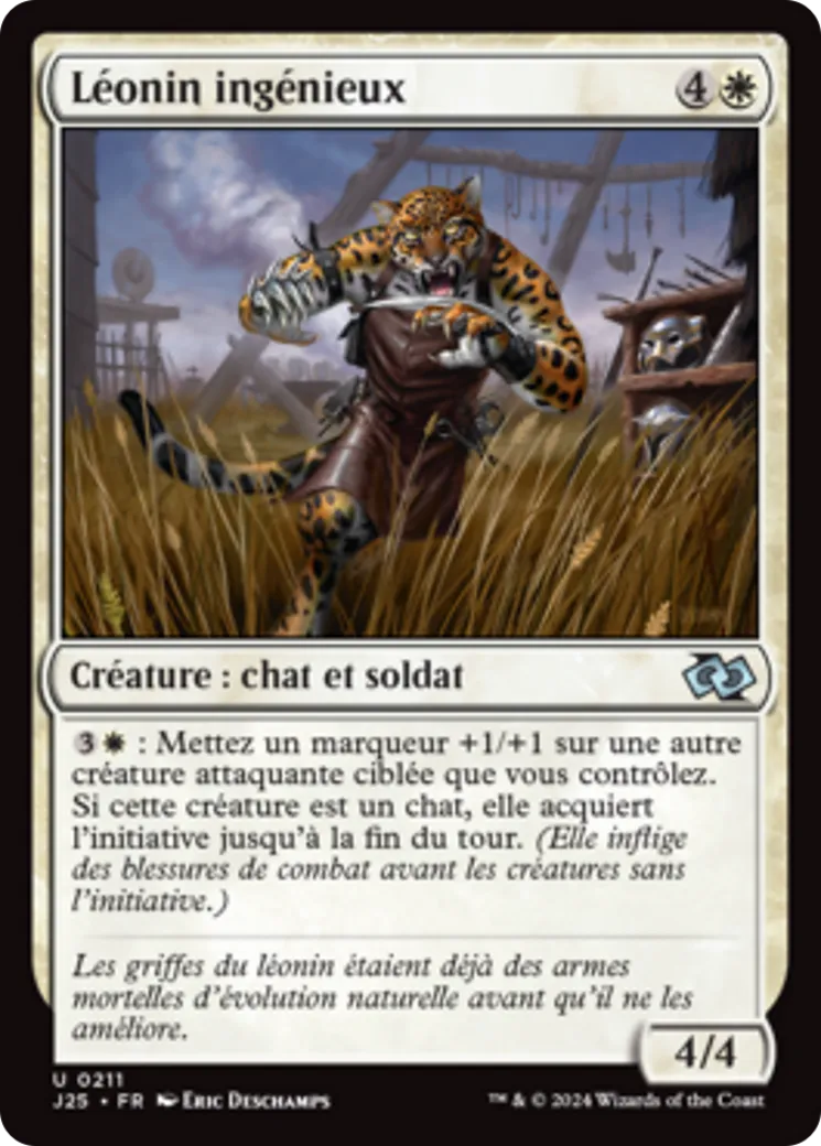 Léonin ingénieux — Foundations Jumpstart — Magic: The Gathering