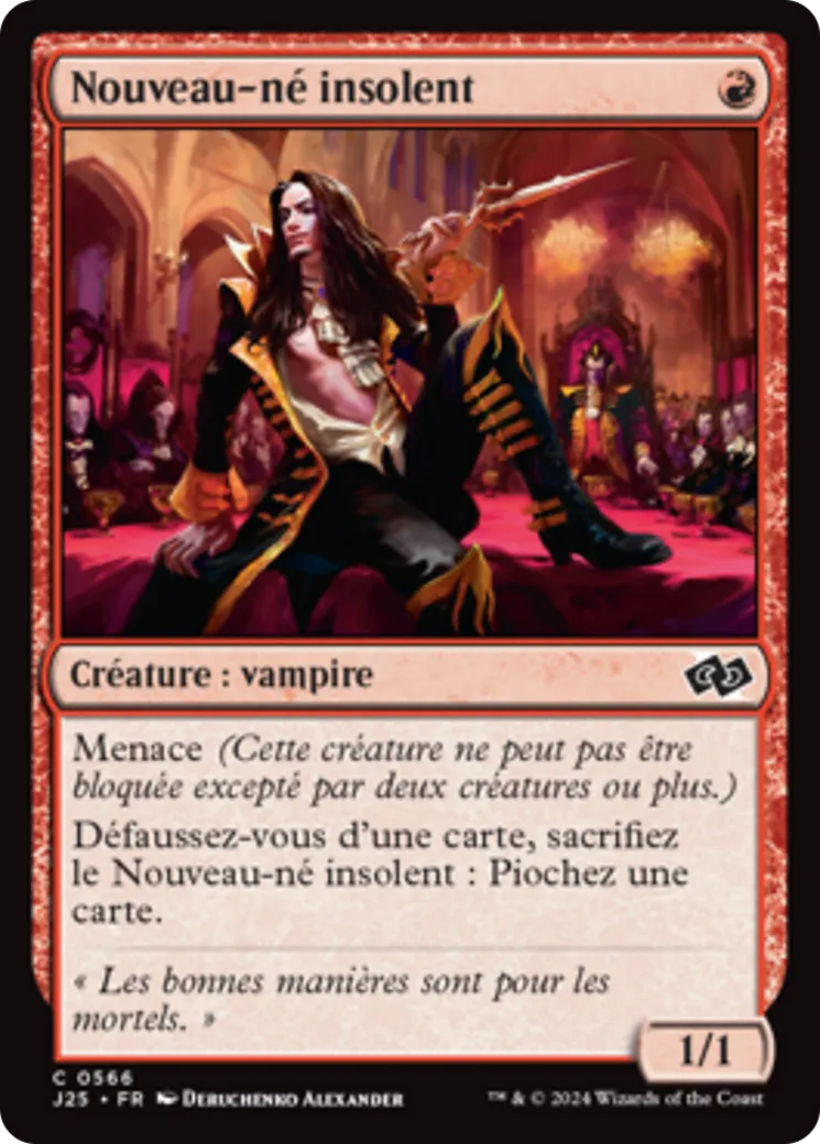 Nouveau-né insolent — Foundations Jumpstart — Magic: The Gathering