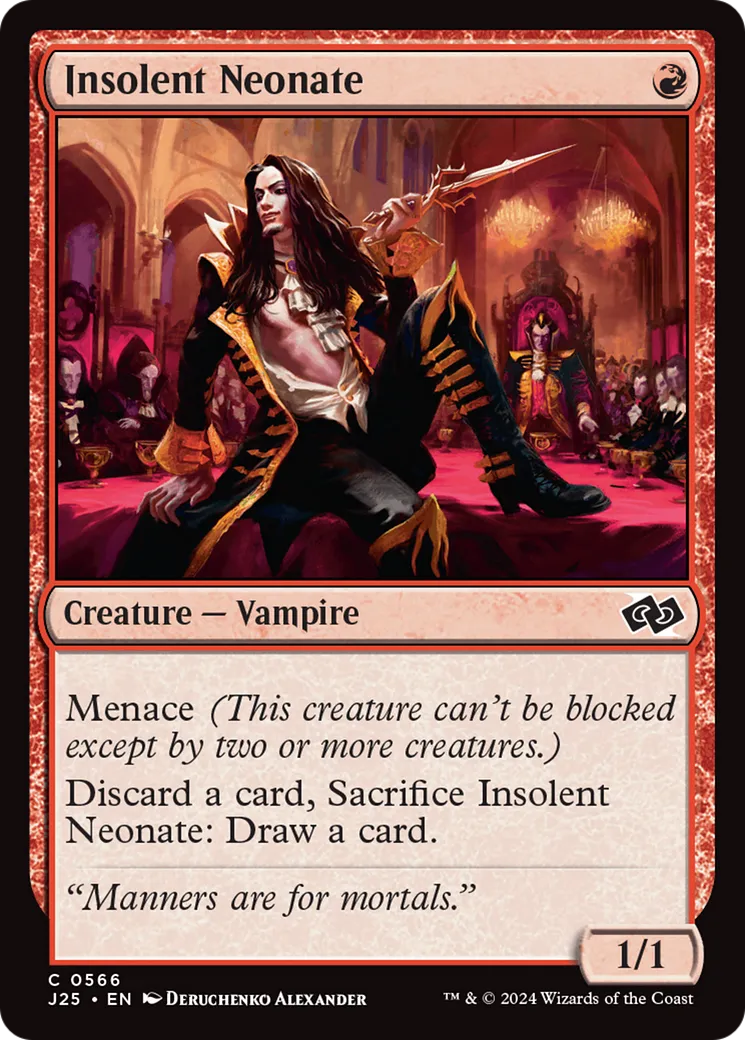 Insolent Neonate — Foundations Jumpstart — Magic: The Gathering
