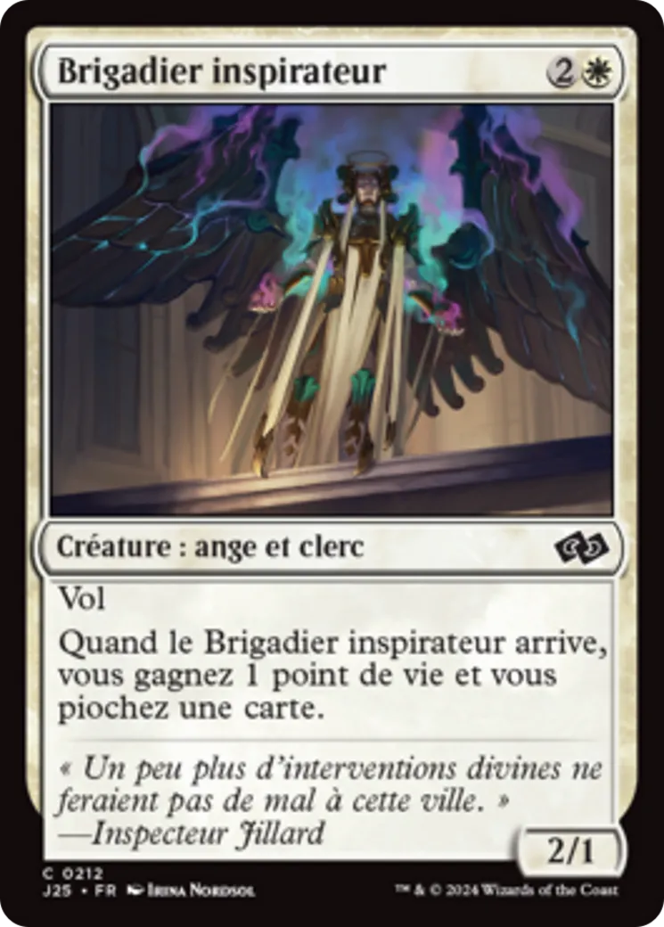 Brigadier inspirateur — Foundations Jumpstart — Magic: The Gathering