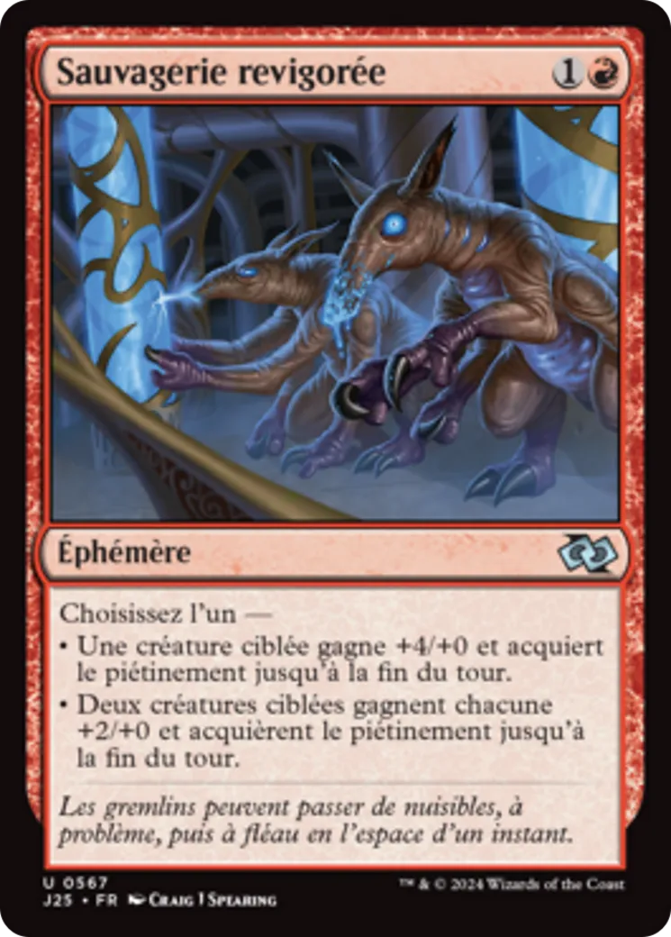 Sauvagerie revigorée — Foundations Jumpstart — Magic: The Gathering