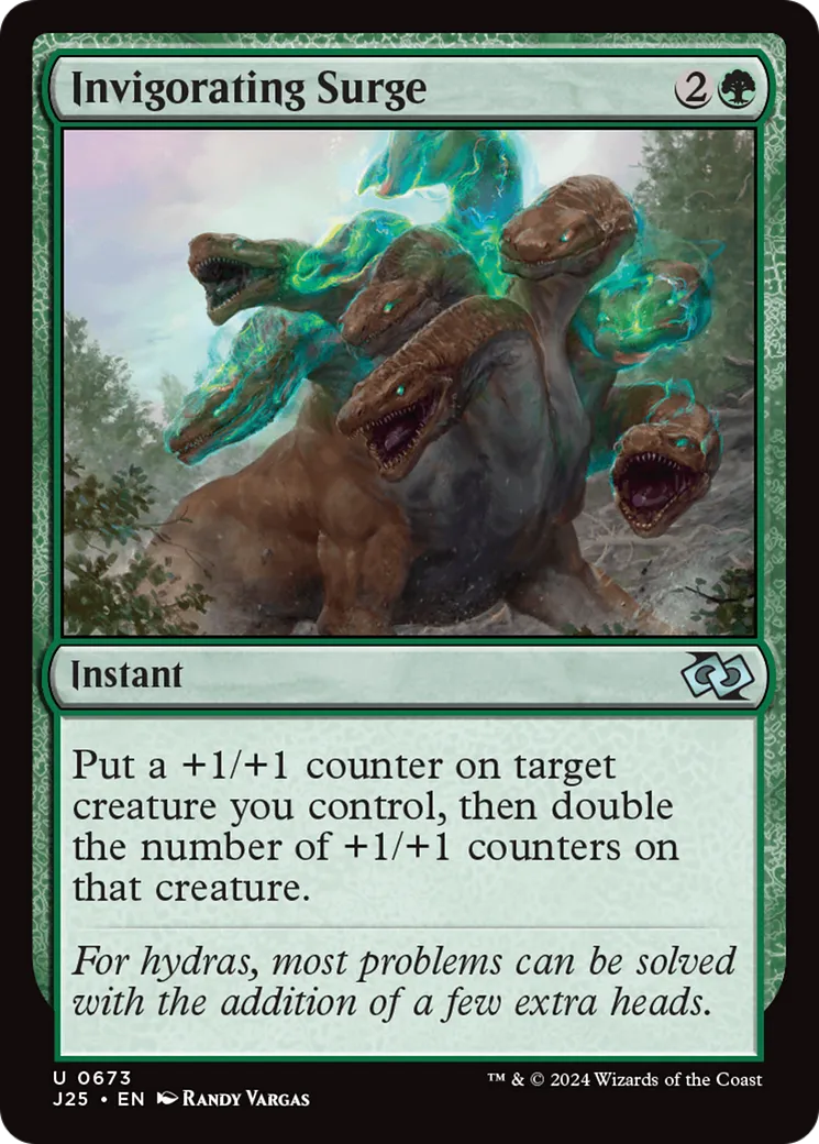 Invigorating Surge — Foundations Jumpstart — Magic: The Gathering