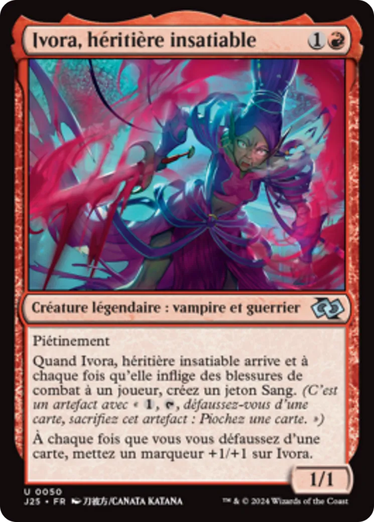 Ivora, héritière insatiable — Foundations Jumpstart — Magic: The Gathering
