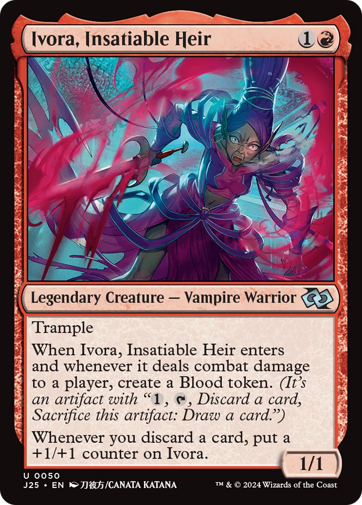 Ivora, Insatiable Heir — Foundations Jumpstart — Magic: The Gathering