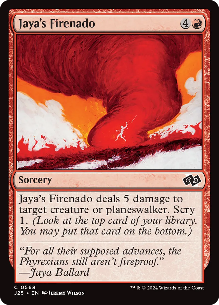 Jaya's Firenado — Foundations Jumpstart — Magic: The Gathering