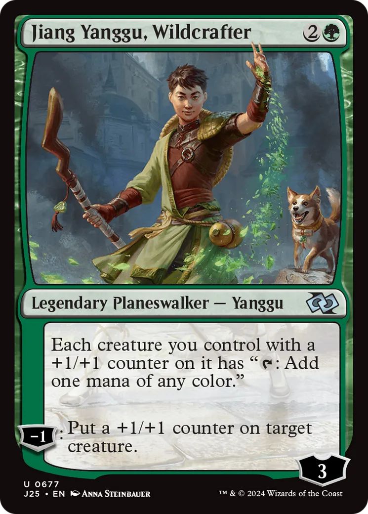 Jiang Yanggu, Wildcrafter — Foundations Jumpstart — Magic: The Gathering