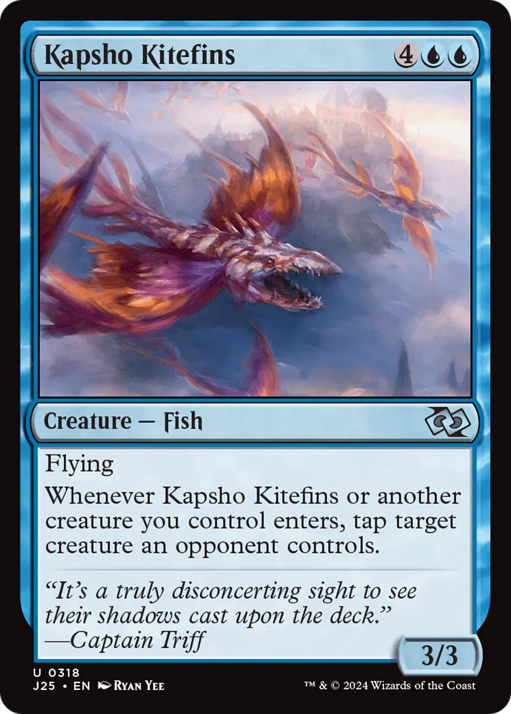 Kapsho Kitefins — Foundations Jumpstart — Magic: The Gathering