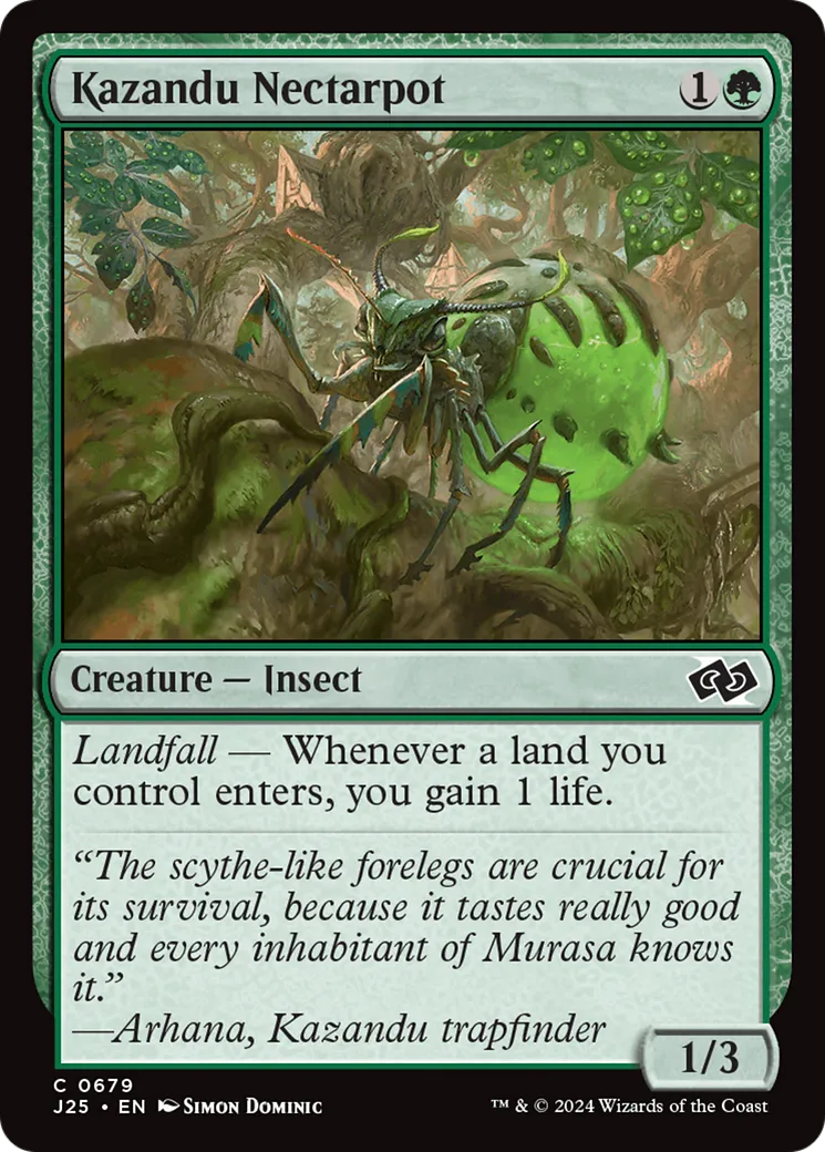Kazandu Nectarpot — Foundations Jumpstart — Magic: The Gathering
