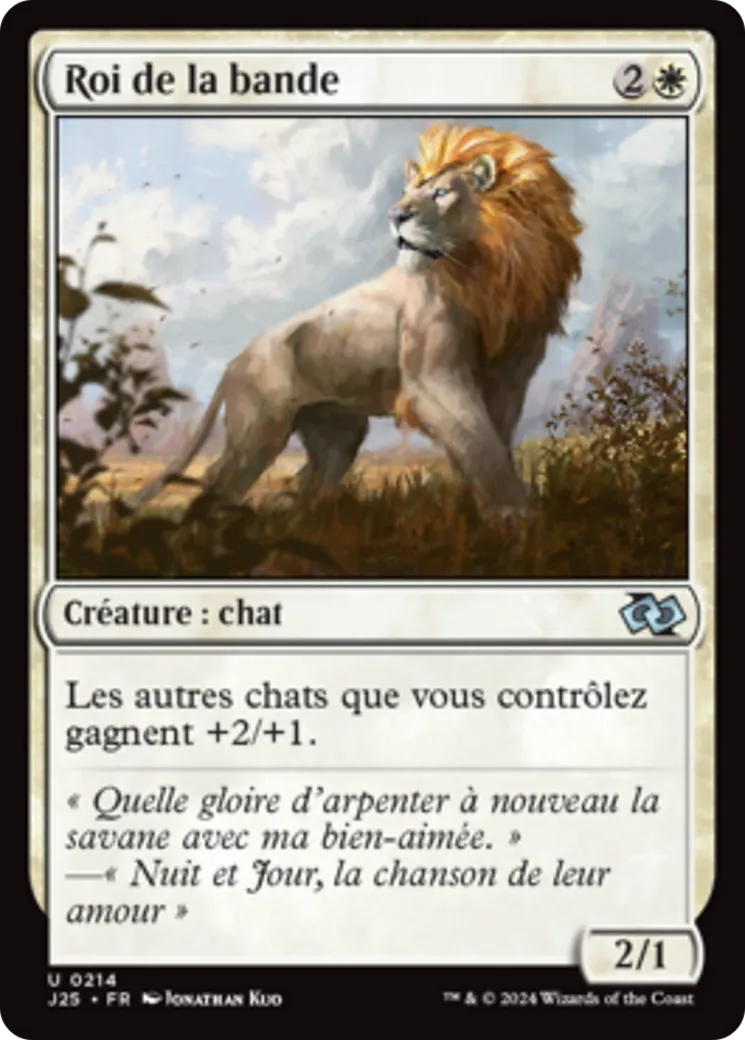 Roi de la bande — Foundations Jumpstart — Magic: The Gathering