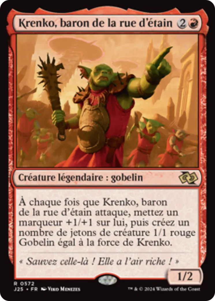Krenko, baron de la rue d'étain — Foundations Jumpstart — Magic: The Gathering