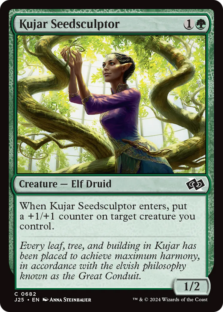 Kujar Seedsculptor — Foundations Jumpstart — Magic: The Gathering