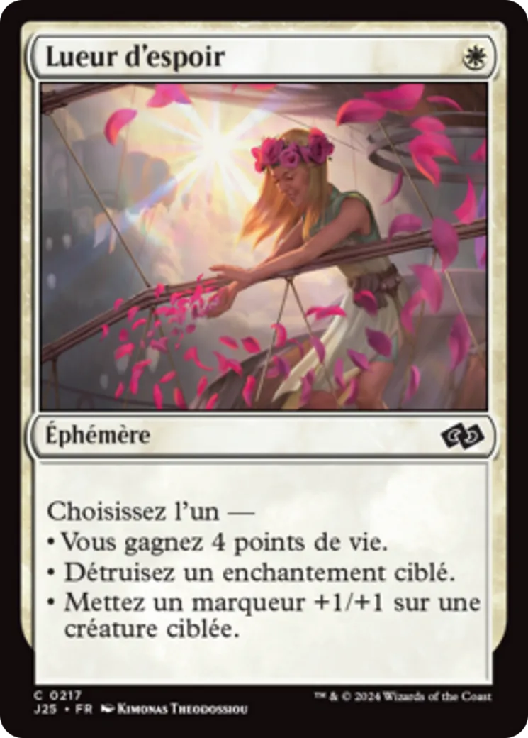 Lueur d'espoir — Foundations Jumpstart — Magic: The Gathering