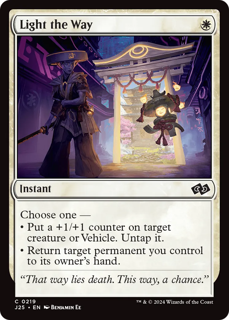 Light the Way — Foundations Jumpstart — Magic: The Gathering