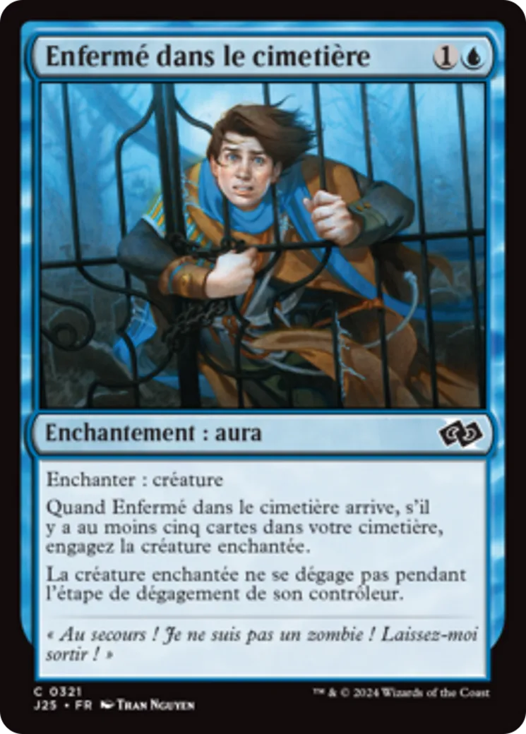 Enfermé dans le cimetière — Foundations Jumpstart — Magic: The Gathering