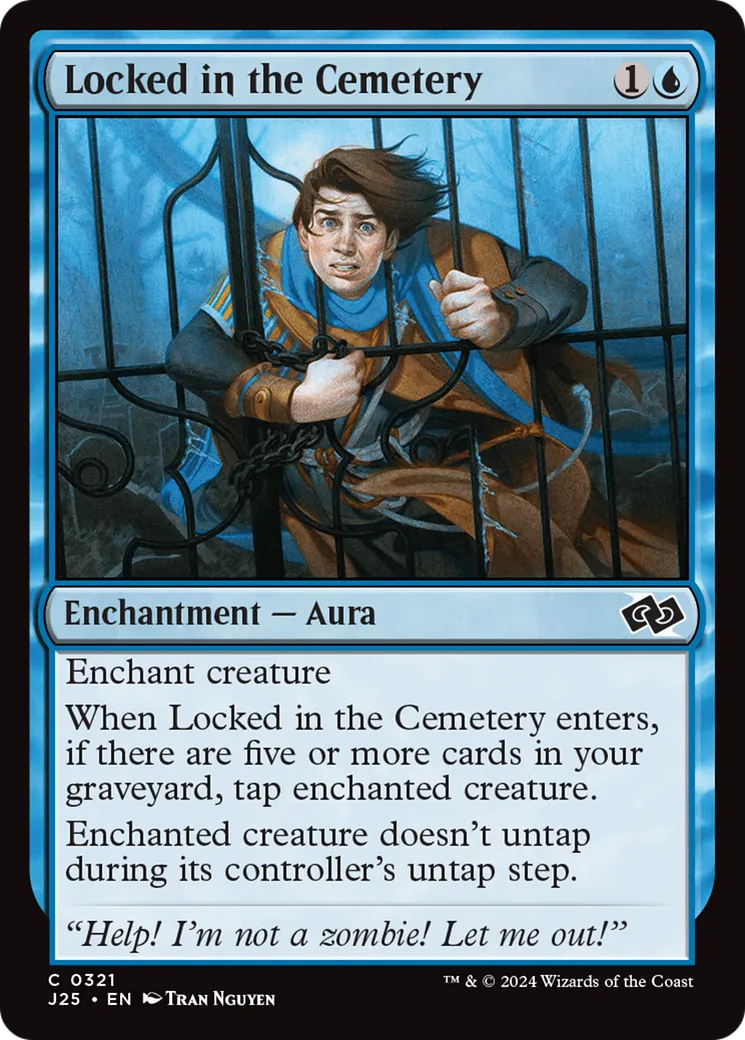 Enfermé dans le cimetière — Foundations Jumpstart — Magic: The Gathering