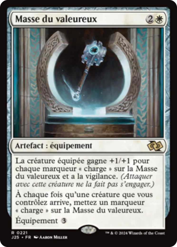 Masse du valeureux — Foundations Jumpstart — Magic: The Gathering