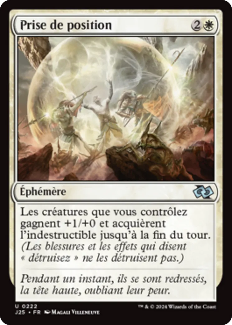 Prise de position — Foundations Jumpstart — Magic: The Gathering