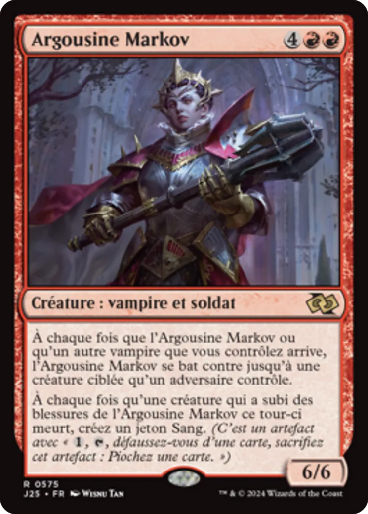 Argousine Markov — Foundations Jumpstart — Magic: The Gathering