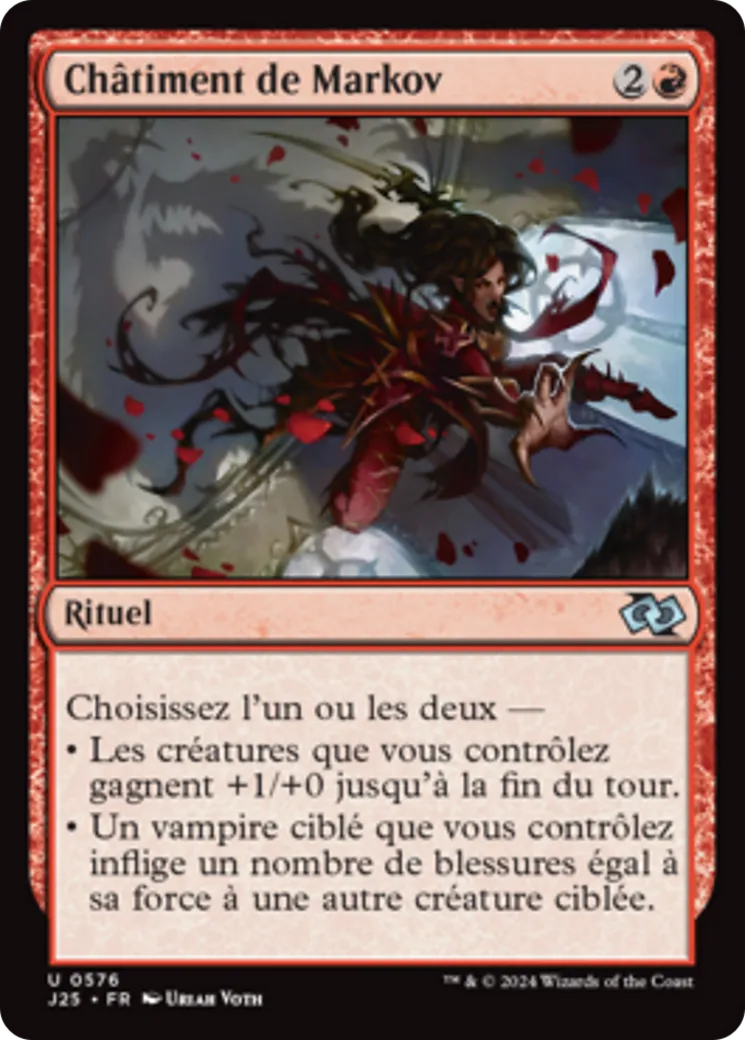 Châtiment de Markov — Foundations Jumpstart — Magic: The Gathering