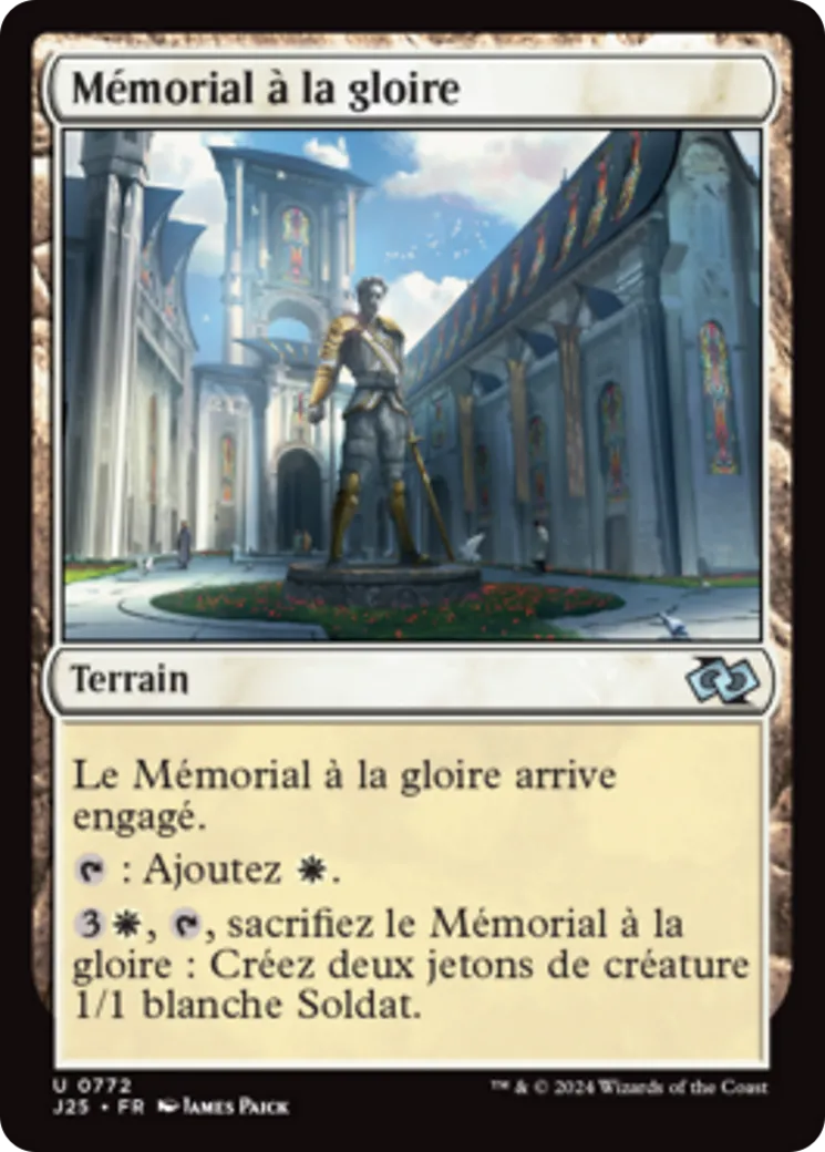 Mémorial à la gloire — Foundations Jumpstart — Magic: The Gathering