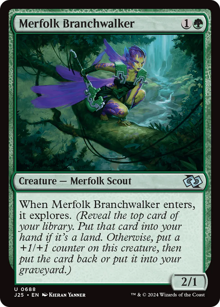 Merfolk Branchwalker — Foundations Jumpstart — Magic: The Gathering