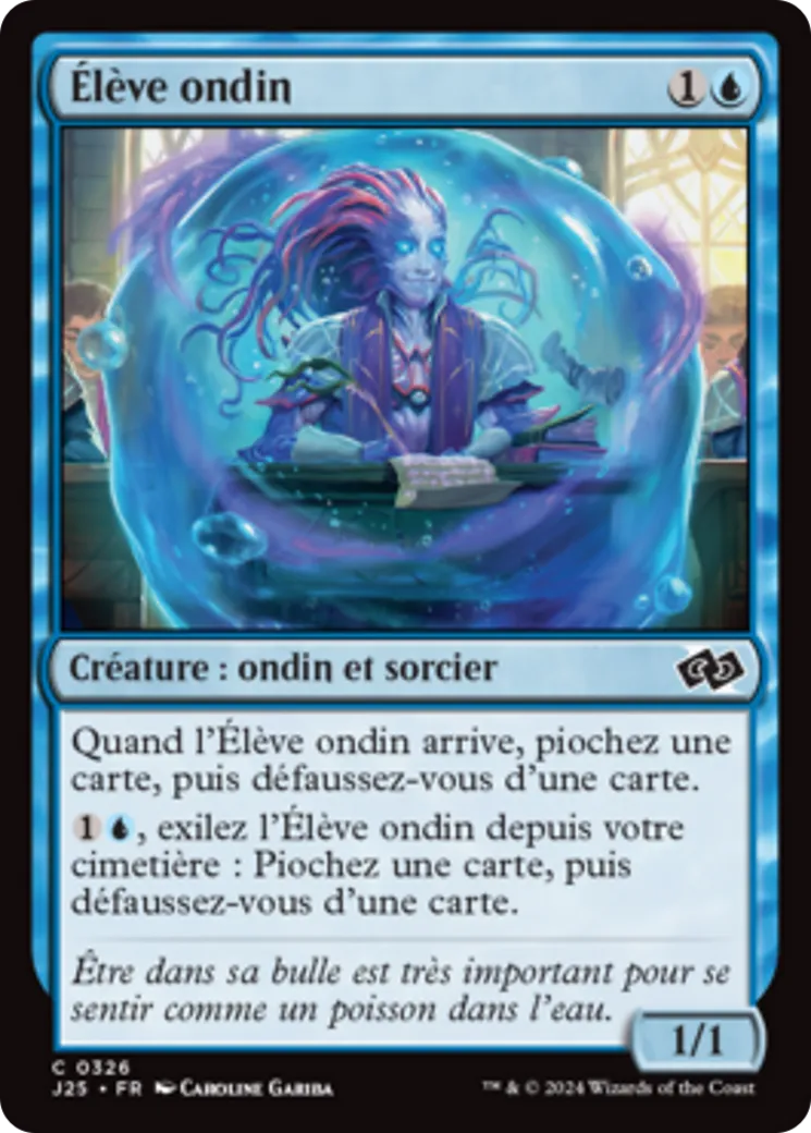 Élève ondin — Foundations Jumpstart — Magic: The Gathering