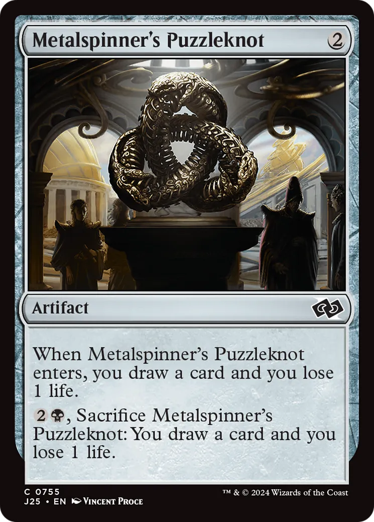 Metalspinner's Puzzleknot — Foundations Jumpstart — Magic: The Gathering