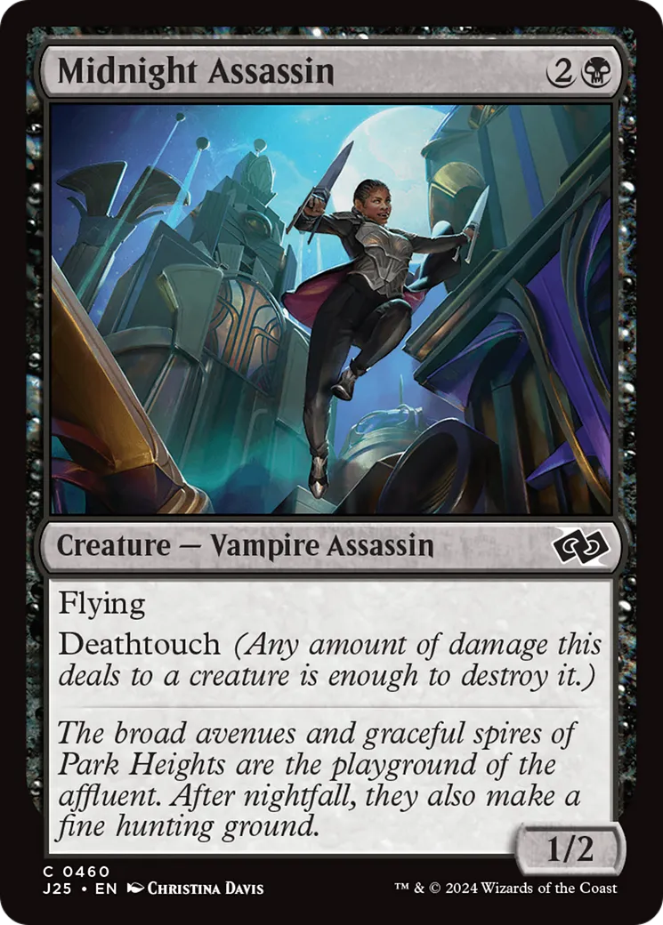 Midnight Assassin — Foundations Jumpstart — Magic: The Gathering
