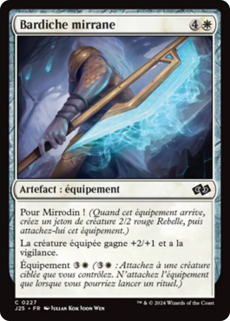 Bardiche mirrane — Foundations Jumpstart — Magic: The Gathering