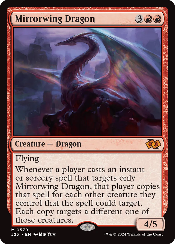 Mirrorwing Dragon — Foundations Jumpstart — Magic: The Gathering