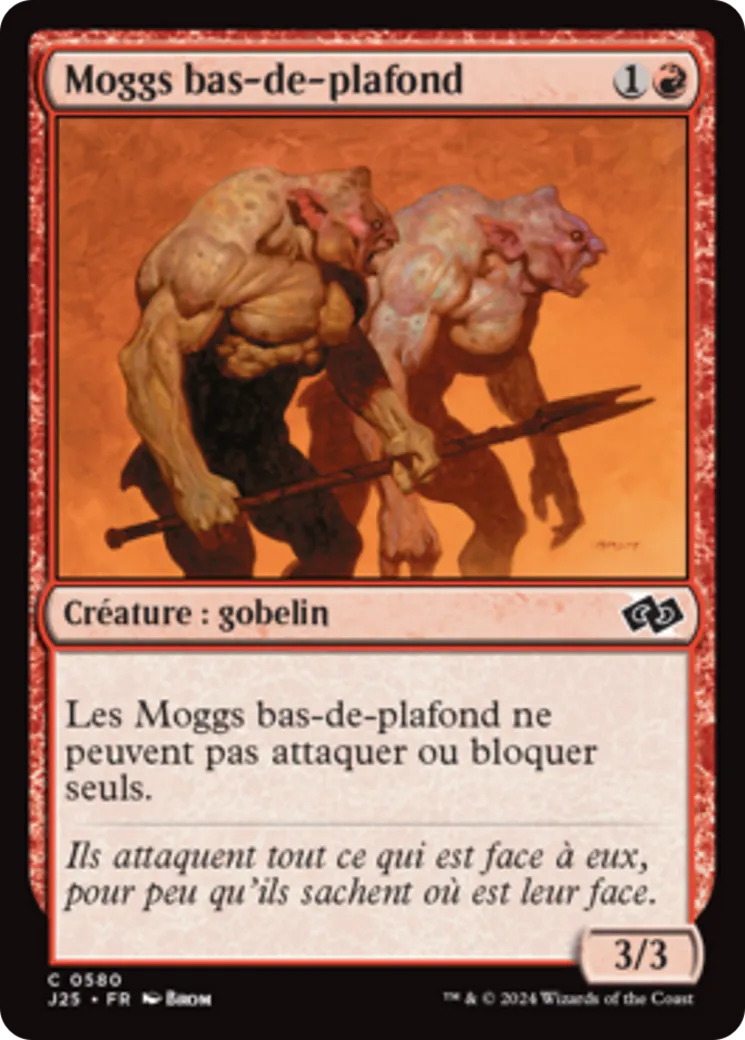 Moggs bas-de-plafond — Foundations Jumpstart — Magic: The Gathering