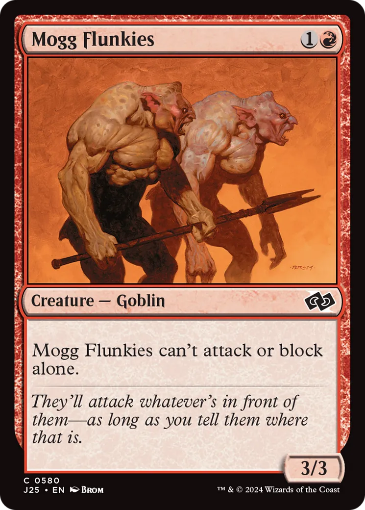 Mogg Flunkies — Foundations Jumpstart — Magic: The Gathering