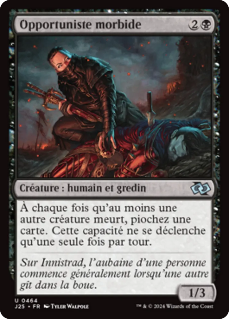 Opportuniste morbide — Foundations Jumpstart — Magic: The Gathering