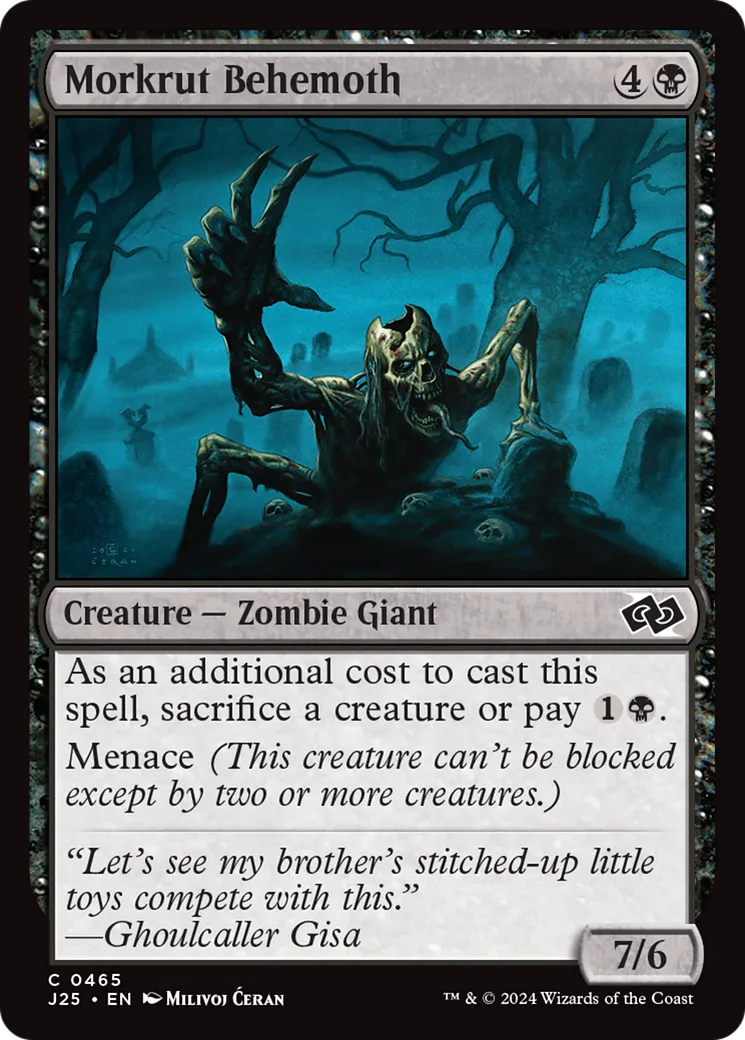 Béhémoth de Morkrut — Foundations Jumpstart — Magic: The Gathering