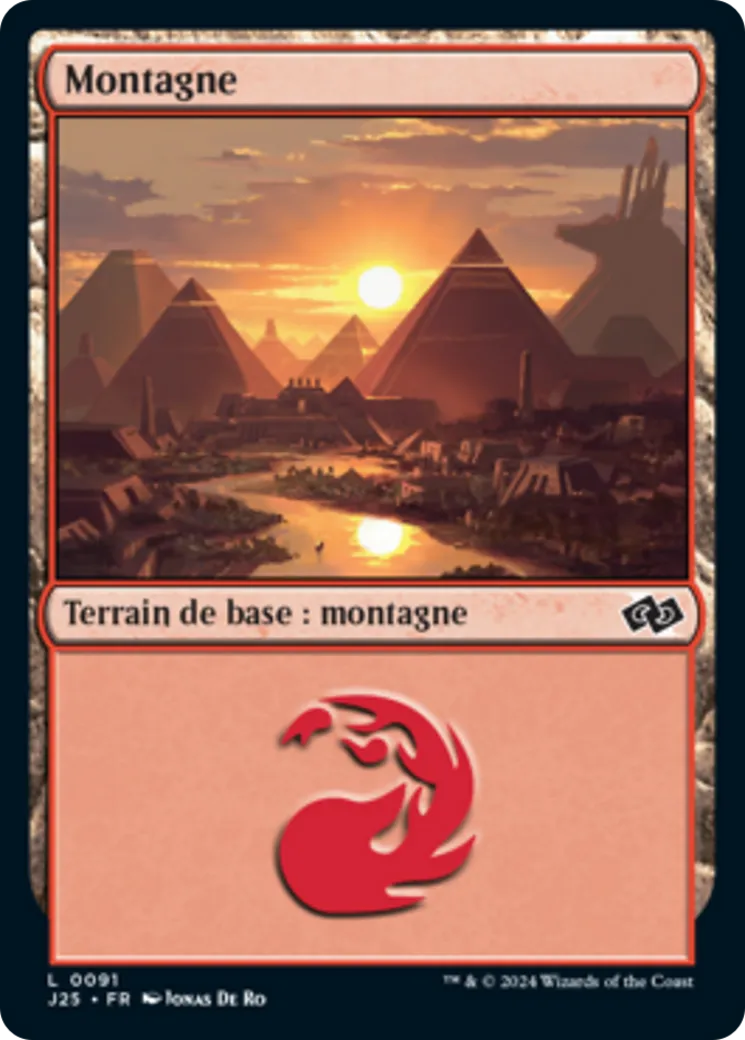 Montagne — Foundations Jumpstart — Magic: The Gathering