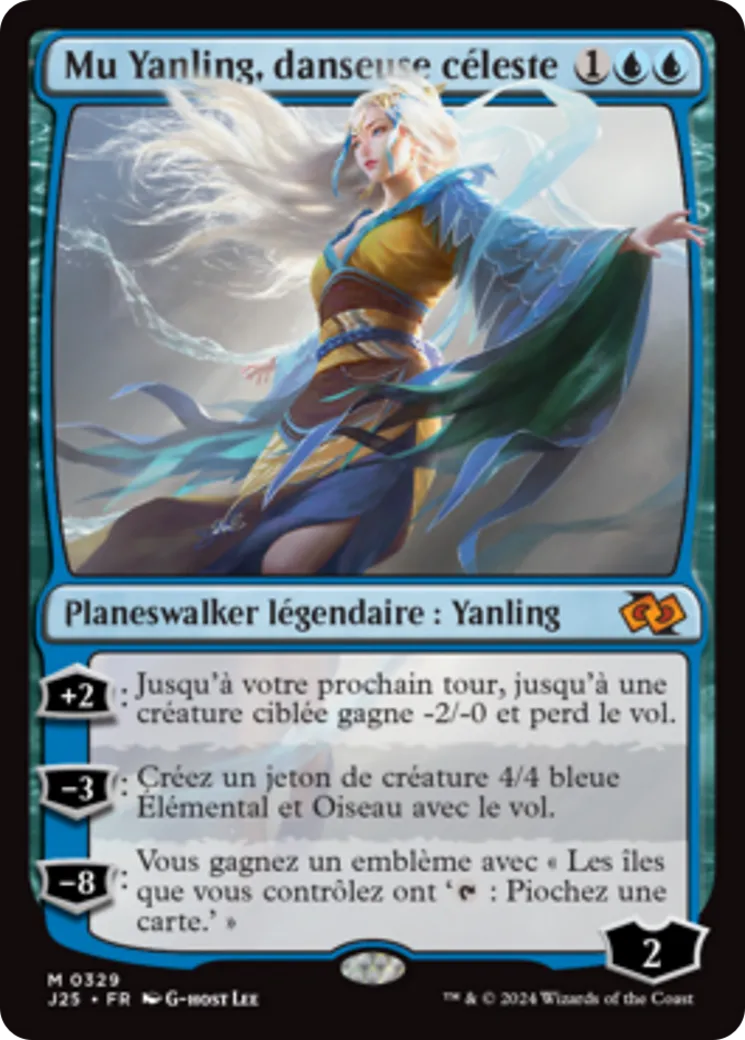 Mu Yanling, danseuse céleste — Foundations Jumpstart — Magic: The Gathering