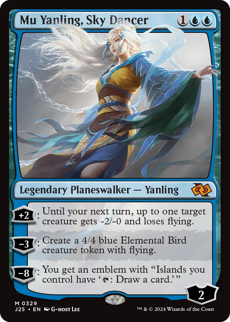 Mu Yanling, Sky Dancer — Foundations Jumpstart — Magic: The Gathering