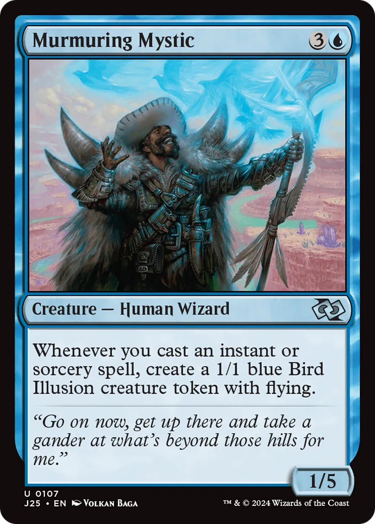 Murmuring Mystic — Foundations Jumpstart — Magic: The Gathering